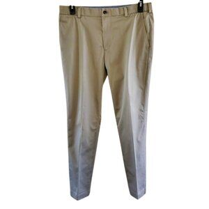 Brooks Brothers Lightweight Advantage Chino Milano Pants Khaki Slim Fit 34/30